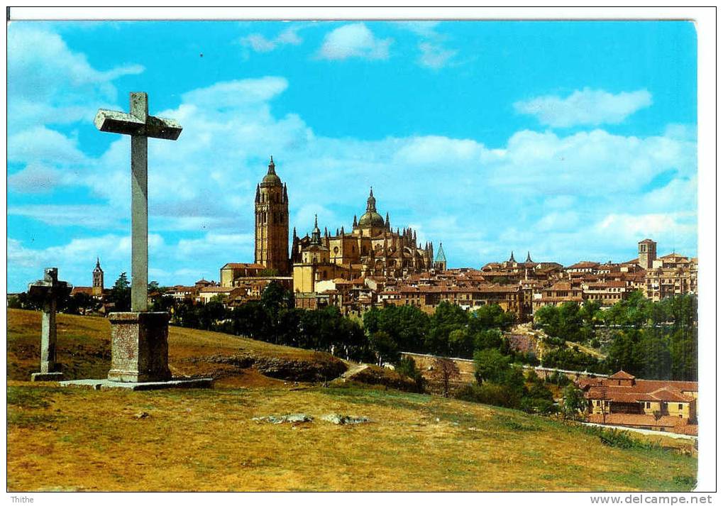 SEGOVIA - Vista Parcial Desde El Calvario De La Piedad - Calvaire De La Pitié - Segovia