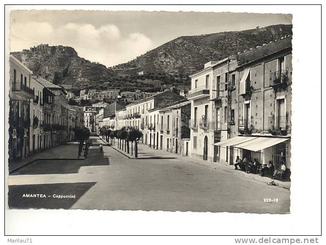 Calabria AMANTEA Cosenza Cappuccini 1961 Viaggiata  - Formato Grande - - Autres & Non Classés