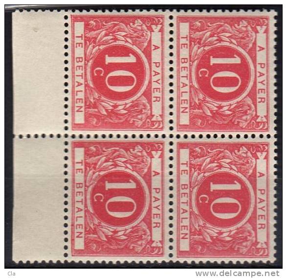 Tx 5  **  Bloc De 4  Bdf   Cob 2 - Stamps