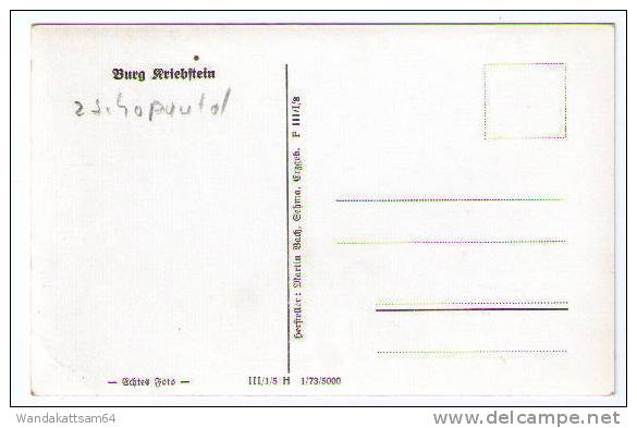 AK Burg Kriebstein - Waldheim