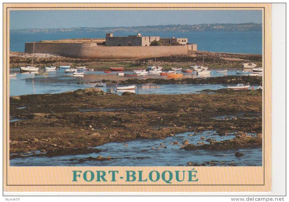 56 Fort Bloqué Le Fort Bâti Sur Un îlot Route Côtière De Lorient  Belle Carte écrite En 1990 - Other & Unclassified