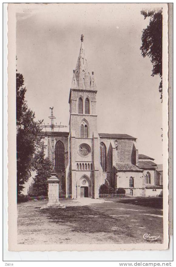 64.136/ ORTHEZ - L'église (cpsm) - Orthez