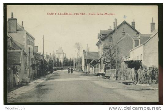 58 SAINT LEGER DES VIGNES  Route De La Machine - Autres & Non Classés