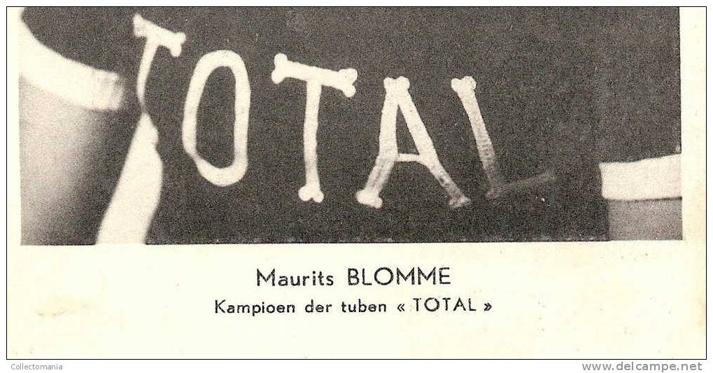 Maurits Blomme - Foto Postkaart - Text T-shirt : " Total " - Cycling