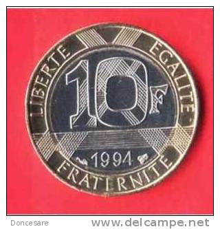 ** 10 FRANCS GENIE DE LA BASTILLE 1994 ABEILLE BU  ** - 10 Francs