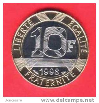 ** 10 FRANCS GENIE DE LA BASTILLE 1998  BU  ** - 10 Francs