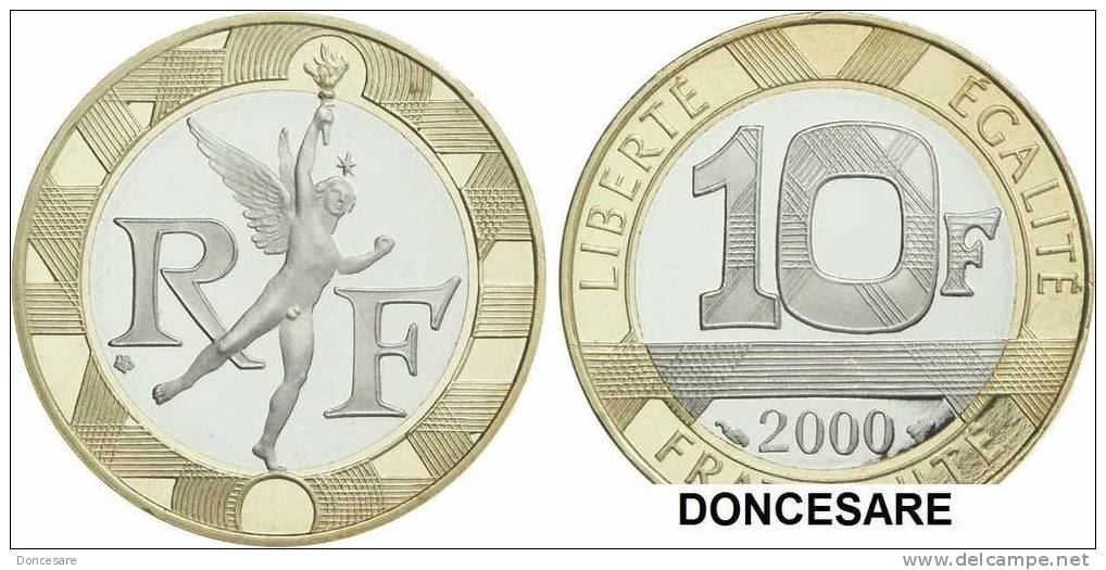 ** 10 FRANCS GENIE DE LA BASTILLE 2000  BU  ** - 10 Francs