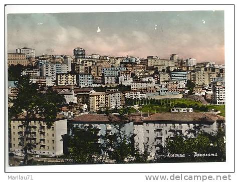 BASILICATA POTENZA PANORAMA VIAGGIATA 1959- Formato Grande - - Potenza