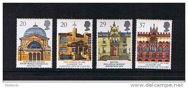 1990 GB MNH Stamps - Europa - Buildings - Ref 385 - Unclassified