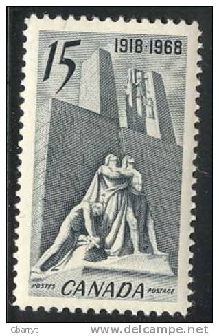 Canada Scott # 486 MNH VF Armistice. Vimy Memorial - Unused Stamps