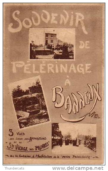 SOUVENIR DE PELIRINAGE A BANNEUX 3 VUES DES LIEUX DES APPARITIONS DE LA ST VIERGE - Sprimont