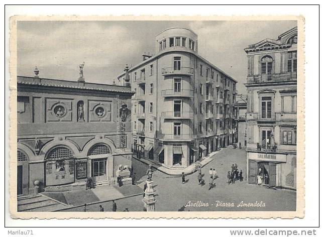 Campania 8 AVELLINO Piazza Amendola 1959 Viaggiata - Formato Grande - - Avellino