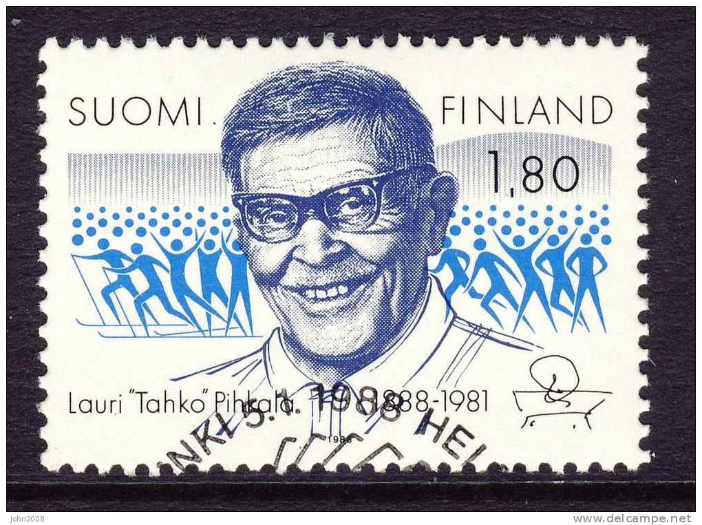 Finnland / Finland 1988 : Mi.nr 1036 * - Lauri "Tahko" Pihkala - Gebraucht