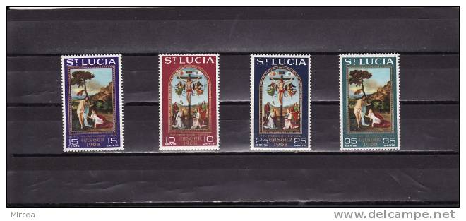 St.Lucia  1968 , Michel 223/6  , Neufs** - St.Lucia (1979-...)