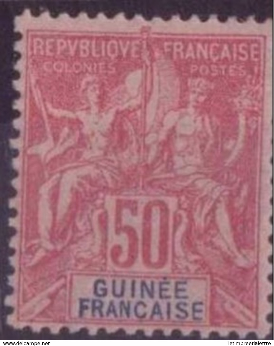 ⭐ Guinée - YT N° 11 * - Neuf Avec Charnière - 1892 ⭐ - Andere & Zonder Classificatie