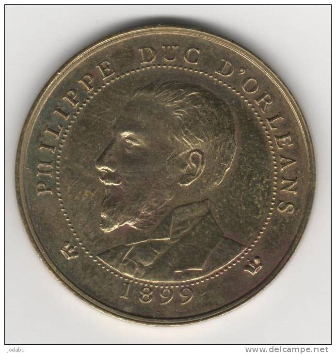 Médaille De Philippe Duc D'orléans 1899....FAUTEE... - Errores Y Curiosidades