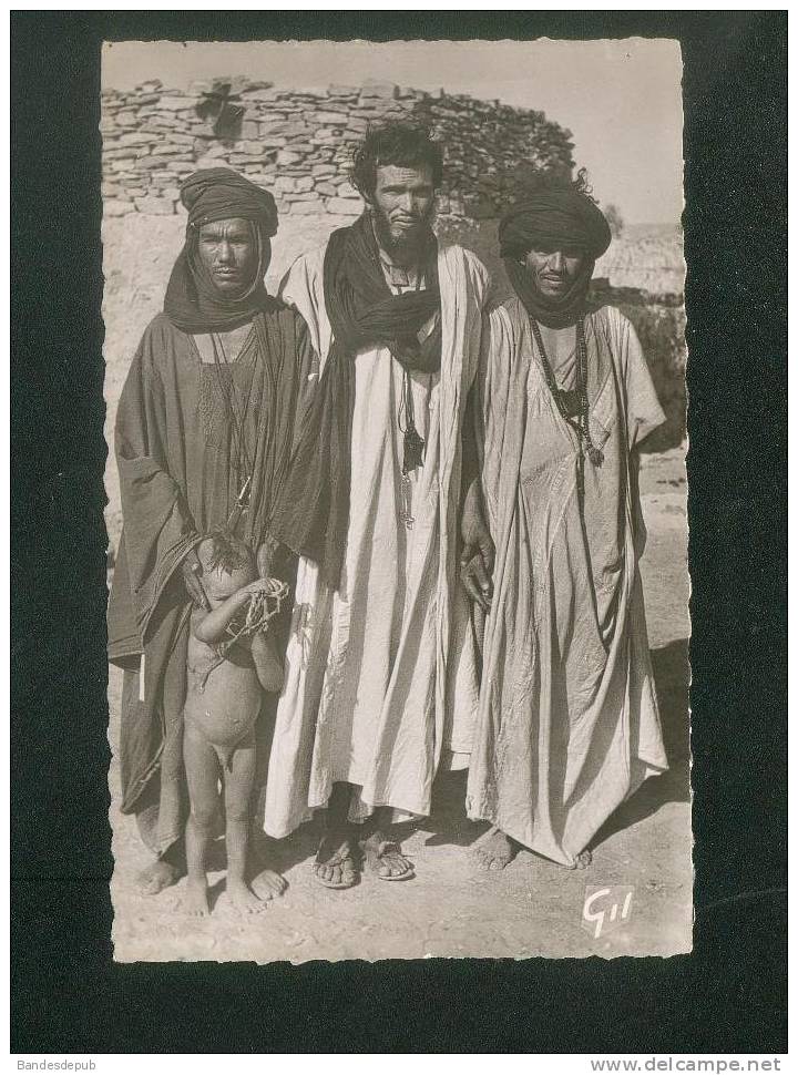 CPSM - Mauritanie - Types De Maures ( Animée Enfant  Ed. GIL 17) - Mauritanie