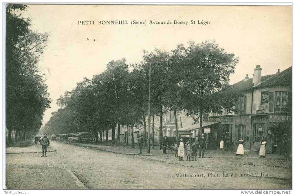 PETIT-BONNEUIL - Avenue De Boissy ST-Leger - Bonneuil Sur Marne