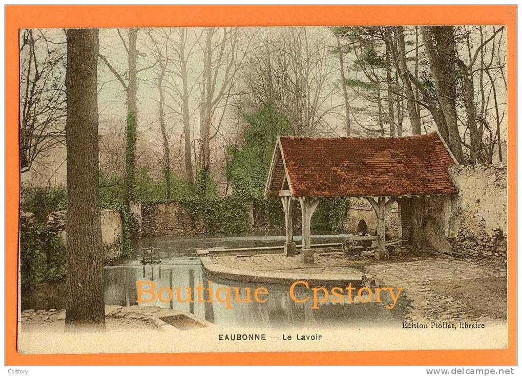 95 - EAUBONNE - Lavoir - Laveuse - Ermont-Eaubonne