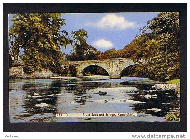 Postcard Bridge & River Tees Romaldkirk County Durham - Ref 386 - Autres & Non Classés