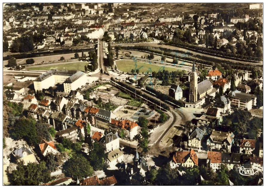 Saarbrücken, Luftaufnahme  (3492) - Saarbrücken