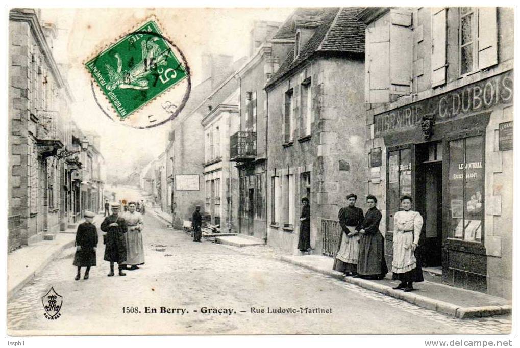 En Berry - Graçay - Rue Ludovic Martinet - Graçay