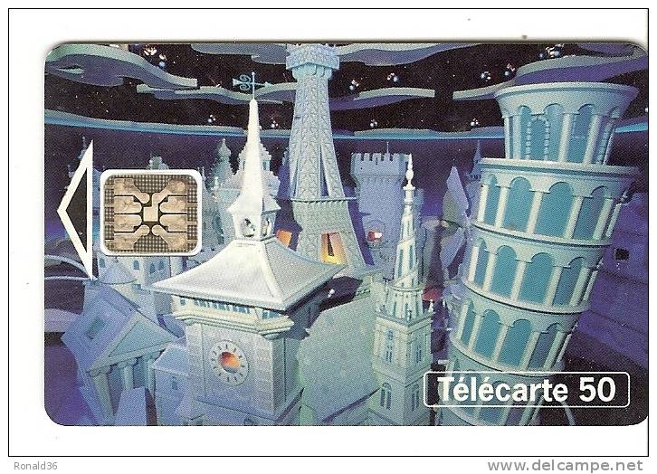 Télécarte 50  : Euro Disneyland Paris - Non Classés