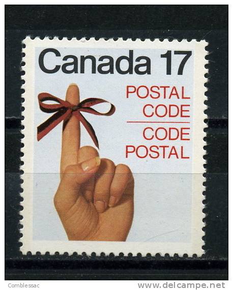 CANADA     1979     17c   Postal  Code  Publicity - Neufs