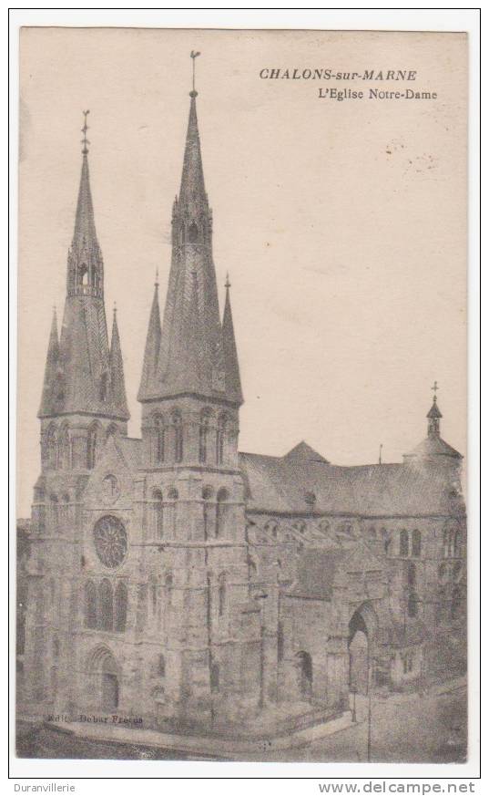 51 - CHÂLONS-SUR-MARNE . L´Eglise Notre-Dame - Châlons-sur-Marne