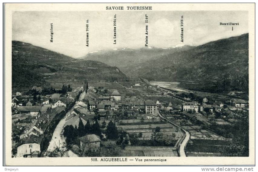 73 - CPA Aiguebelle - Vue Panoramique - Aiguebelle