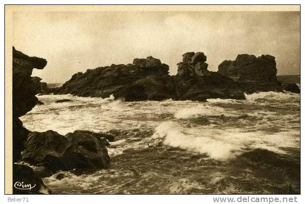 29 / Plouguerneau. Lilia Plouguerneau. Les Gros Rochers De L'Ile Vierge - Plouguerneau