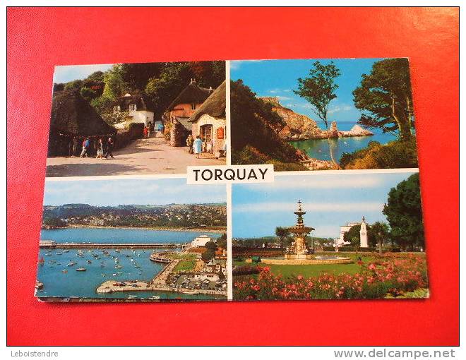 CPSM ANGLETERRE -TORQUAY-CARTE EN BON ETAT. - Torquay