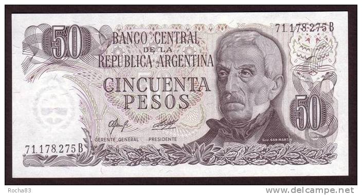 BILLET - ARGENTINE - 50 Pesos De 1972 - Pick 301 - Argentine