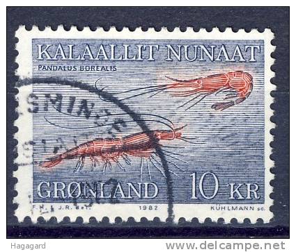 ##1982. Shrimps. Michel 133. Cancelled (o) - Used Stamps