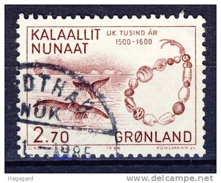 ##Greenland 1984. Immigration.  Michel 148. Cancelled (o) - Gebruikt