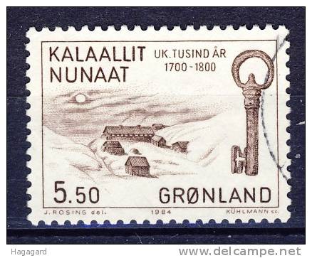 ##Greenland 1984. Immigration.  Michel 148. Cancelled (o) - Gebruikt