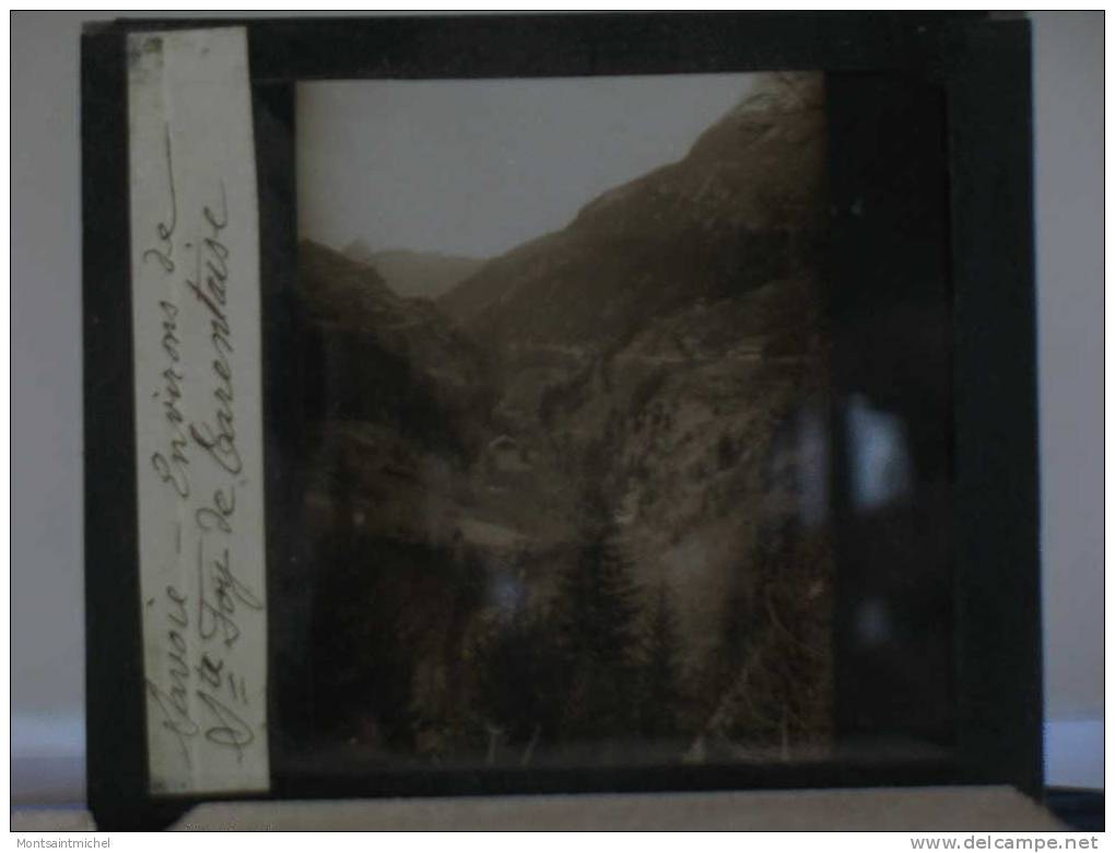 Sainte-Foy De Tarentaise. Savoie 73. Vue Prise Prés De Ste Foy. - Plaques De Verre