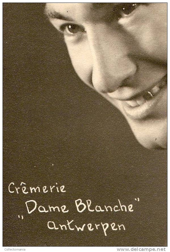 C Smits " Cremerie Dame Blanche Antwerpen " - Foto Card -  Géén Postcard (not A Postcard) - Verso : Blanco - Cycling