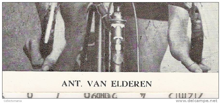 Ant Van Elderen  - Géén Postcard - Verso : Blanco - Cycling