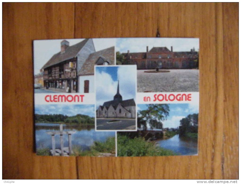 CLEMONT EN SOLOGNE / 5 VUES - Clémont