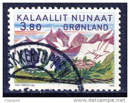 ##Greenland 1985. International  Year Of Youth. Michel 160. Cancelled (o) - Usati