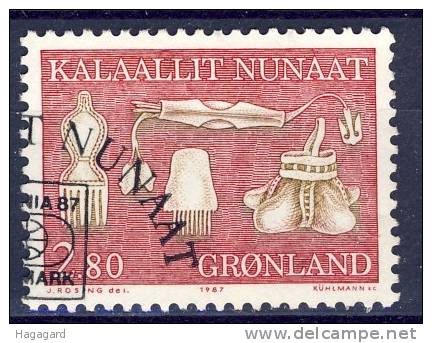 ##Greenland 1987. Old Tools. Michel 174. Cancelled (o) - Gebraucht