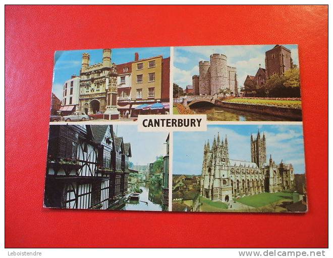 CPSM ANGLETERRE -CANTERBURY,KENT-MULTI-VUES - Canterbury