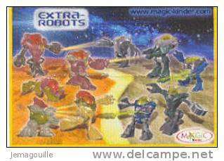 KINDER - 2S-79 - EXTRA-ROBOTS LBOT T56 - Bpz Avec Figurine * - Monoblocchi