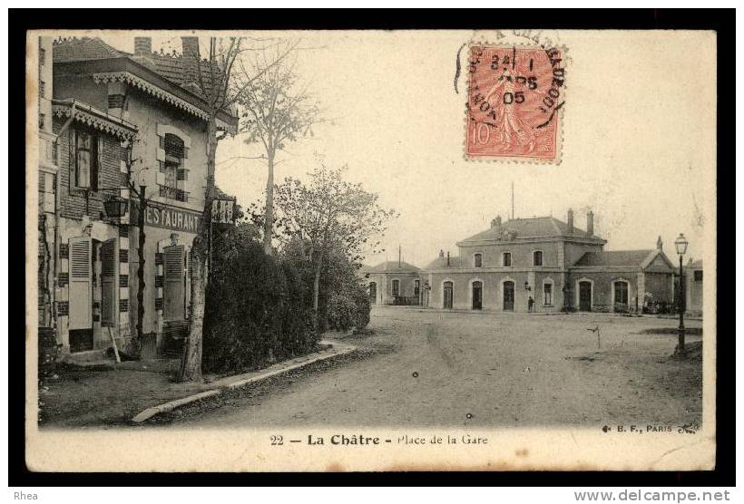 36 La Châtre Gare D36D C36046C RH066388 - La Chatre