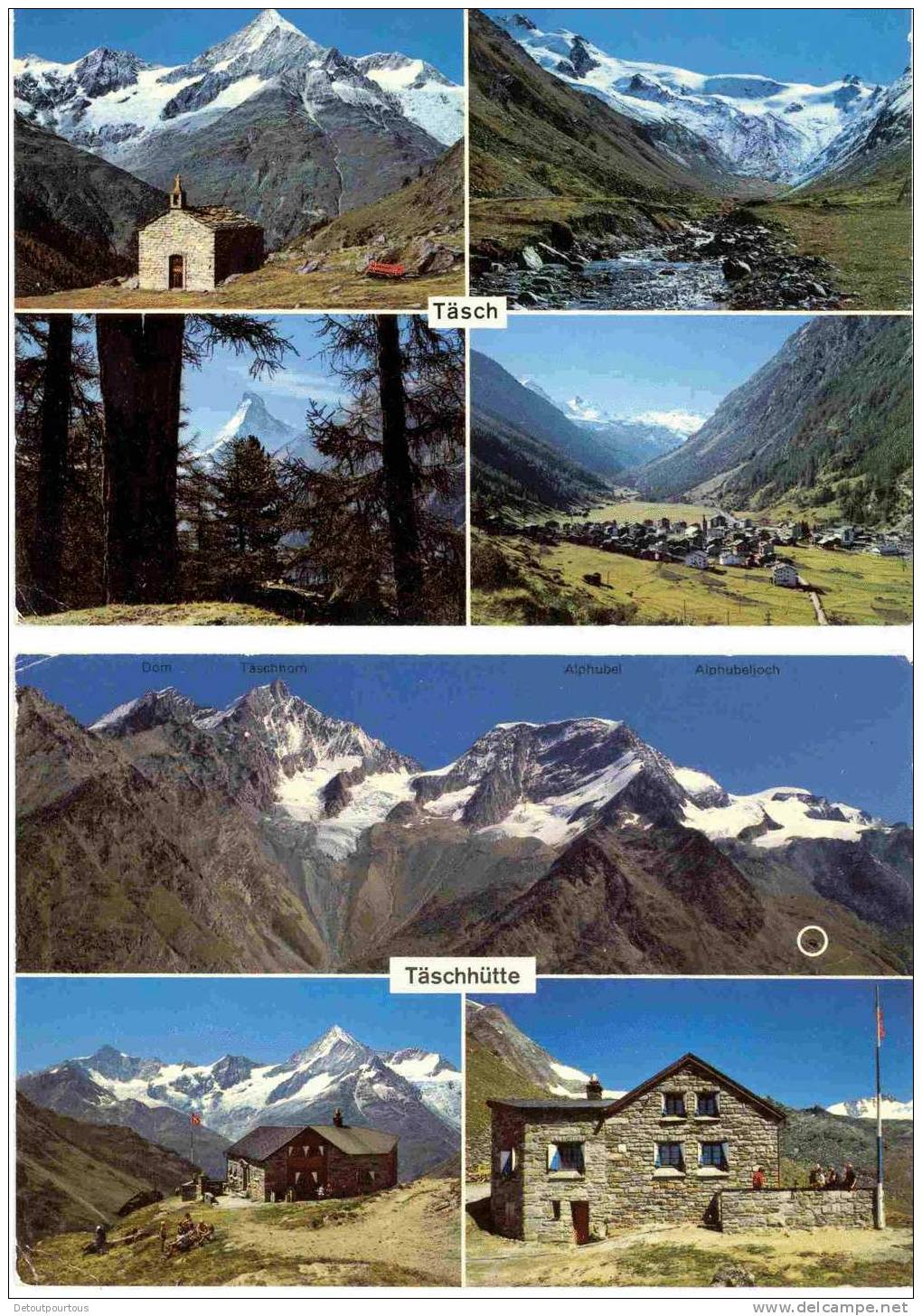 TÄSCH & TÄSCHHÜTTE Wallis Valais Lot 2 Cp - Täsch