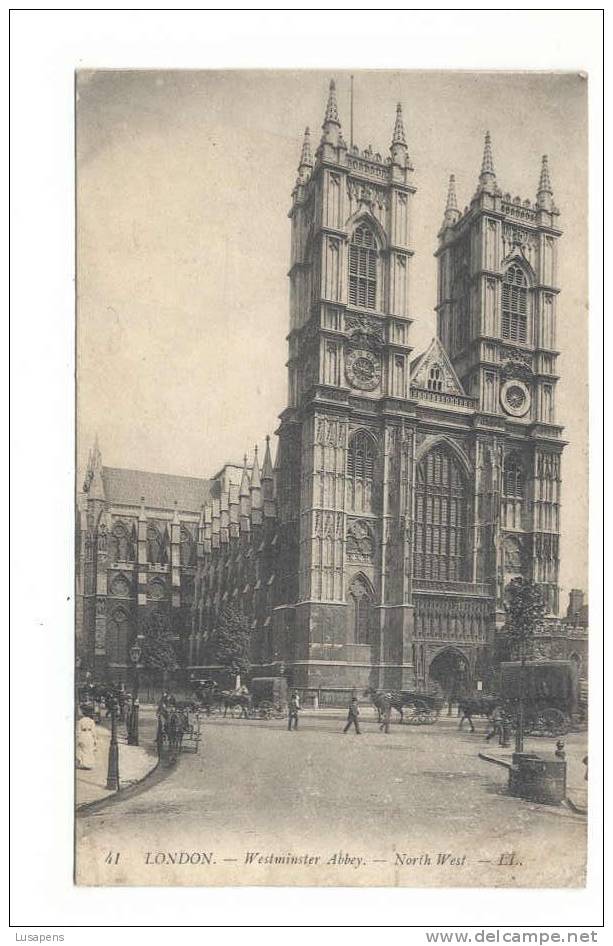 OLD FOREIGN 2397 - UNITED KINGDOM - ENGLAND -WESTMINSTER ABBEY - NORTH WEST - Westminster Abbey