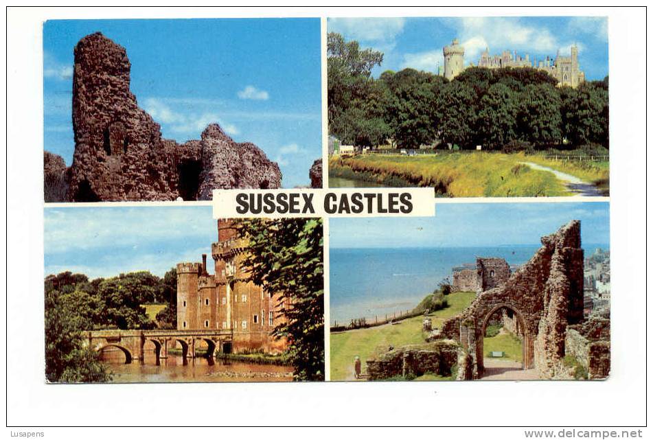 OLD FOREIGN 2424 - UNITED KINGDOM - ENGLAND - SUSSEX CASTLES - Autres & Non Classés