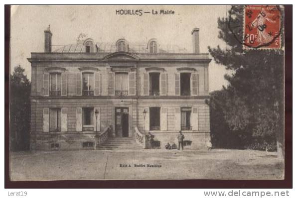 HOUILLES....LA MAIRIE.............NON ECRITE.........‹(•¿•)› - Houilles