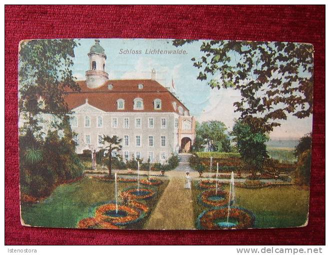 GERMANY / SCHLOSS LICHTENWALDE / GRAFLICHER PARK / 1909 - Niederwiesa